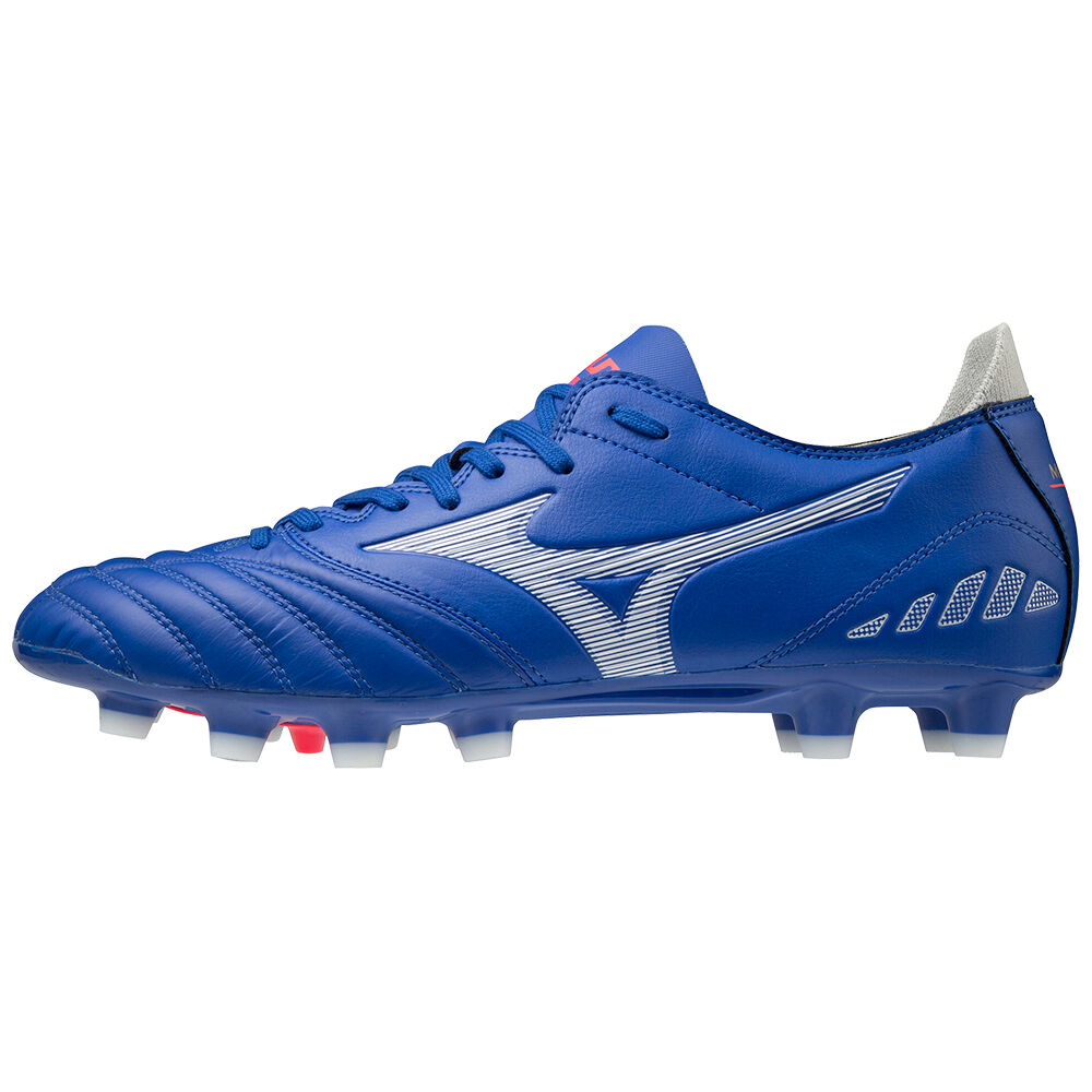 Botas de Futbol Mizuno Morelia Neo 3 Pro Hombre Azules/Blancas España NLSV-51836